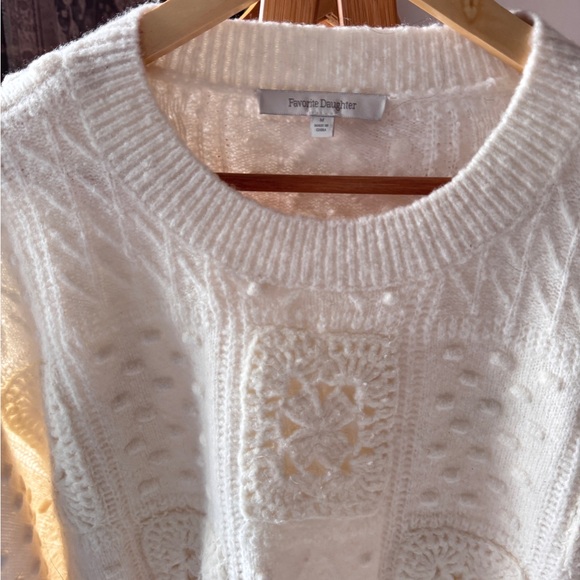 Cream Patchwork Sweater - Picture 2 of 4